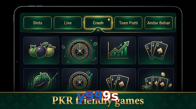 Game list for Y999s games section