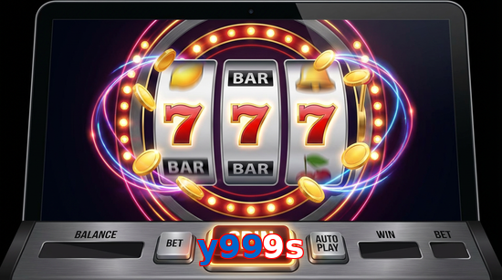 Main screen of Y999s slots page for PK players